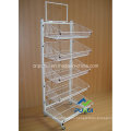 5 Tier Ajustable Wire Basket Display (PHY307)